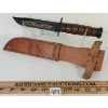 Image 1 : USMC "OPERATION ENDURING FREEDOM AFGHANISTAN" KA-BAR KNIFE W/ SHEATH