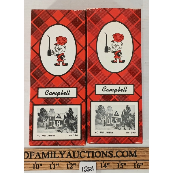 LOT OF 2 - CAMPBELL MAJORIE'S MILLINERY KITS #390