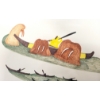 Image 2 : LOT OF 2 - BIRD & WALRUS W/ KAYAKS - SIGNED - PRINT & COLOURED MARKER ON PAPER