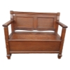 OAK HALL BENCH