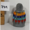 Image 5 : BEADED FIGURE BY ALICE AKAMMUK - BEAD & STONE