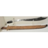 Image 3 : FILLIPINO EAGLE HEAD GAYANG W/ LEATHER SCABBARD