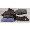 Image 3 : LOT OF 6 - MEN'S SHIRTS, SWEATSHIRT & LIGHT JACKETS - MFG BRIXTON, WESC, RAGWEAR, ETC
