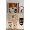 Image 1 : LOT OF 5 - CHICAGO BLACK HAWKS #9 BOBBY HULL COLLECTIBLES - SKATE SHARPENER & AUTOGRAPHED ITEMS