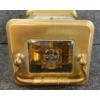 Image 9 : BRASS CARRIAGE CLOCK W/ KEY