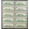 Image 3 : LOT OF 21 - 1967 CDN $1 BANKNOTES