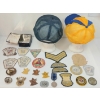 Image 2 : JOB LOT - O.P.P. INSIGNIA & HAT, CADETS HAT, INTERNATIONAL POLICE INSIGNIA & JOHNSON & JOHNSON TIN