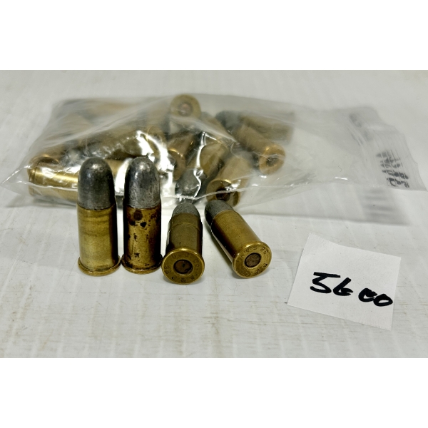 AMMO: 20X DC CO .38 S&W