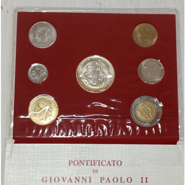1995 VATICAN COIN SET - UNCIRCULATED