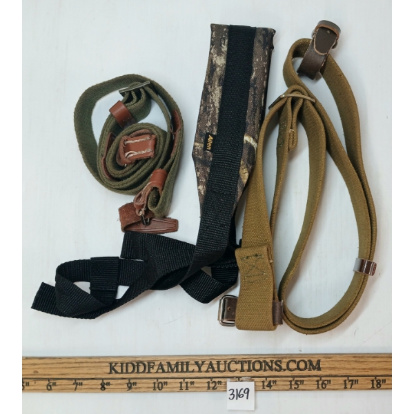 LOT OF 3 - MOSIN & ALLEN SLINGS
