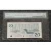 Image 4 : 1991 CDN $20 BANKNOTE - PMG GRADED
