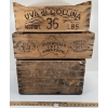Image 1 : LOT OF 3 - SALADA TEA AND FRUIT CRATES 