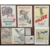 Image 1 : LOT OF 8 - MCCOLL-FRONTENAC NAPKINS & RED INDIAN PAPER ADVERTISEMENTS 