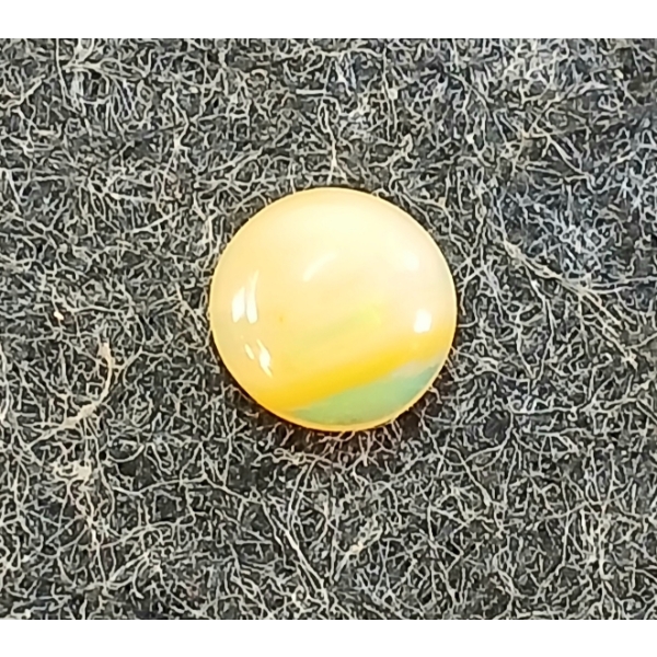 NATURAL WHITE OPAL - ROUND CABOCHON