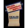 Image 3 : WALKER ADVANTAGE MUFFLER DEALER PLASTIC SIGN 