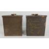 Image 4 : LOT OF 2 - WWII CDN SPARE VALVE CASES W/ VALVES