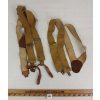 Image 1 : LOT OF 2 - WWII CDN POLICE SUSPENDERS