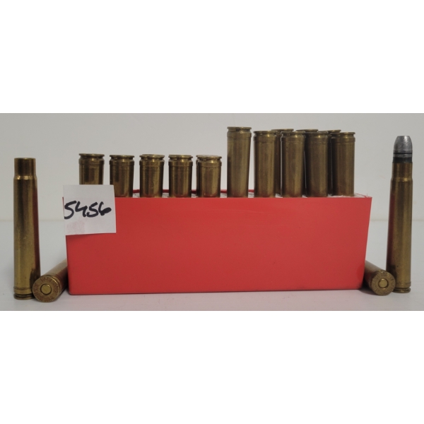 AMMO/BRASS: 10X LIVE & 10X BRASS .375 H&H MAG - RELOADS