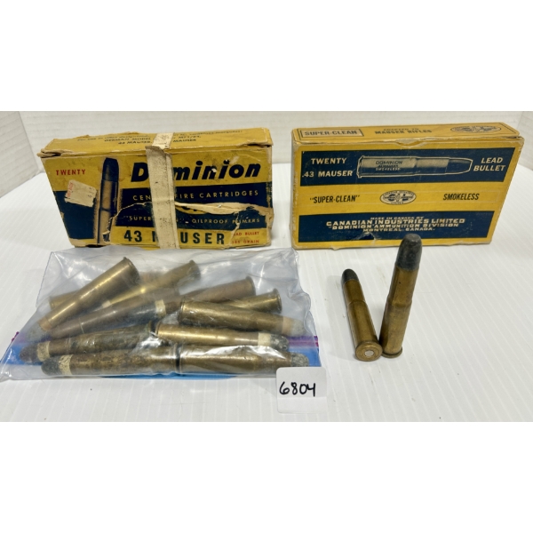 AMMO: 48X MIXED .43 MAUSER