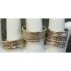 Image 2 : LOT OF 3 - STERLING SILVER RINGS