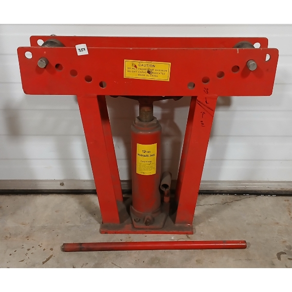 12 TON HYDRAULIC PIPE BENDER