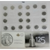 Image 1 : LOT OF 2 - 2017 RCM "125TH ANNIVER. OF THE STANLEY CUP" 25 CENT CIRC. COIN SETS