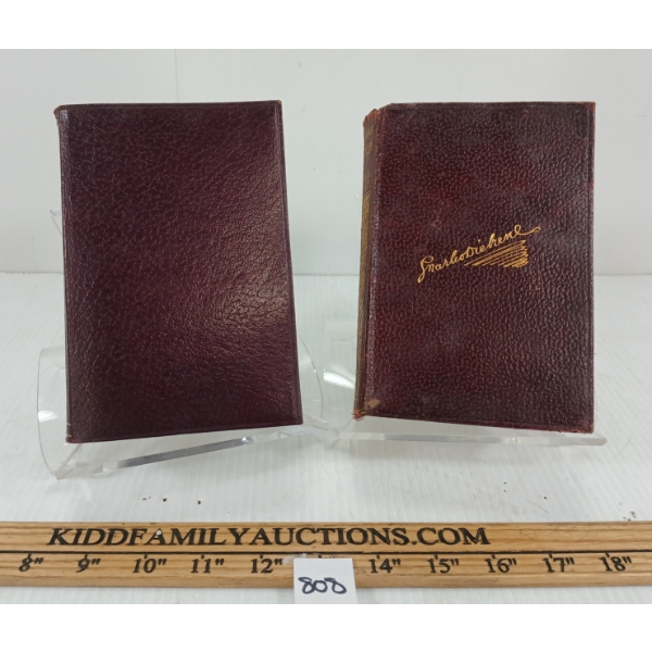 LOT OF 2 - "DAVID COPPERFIELD" & "NICHOLAS NICKLEBY" BY CHARLES DICKENS