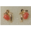Image 4 : LOT OF 2 - PAIRS OF FLORAL STUD EARRINGS