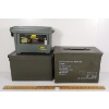 Image 1 : LOT OF 3 - AMMO BOXES 