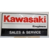 Image 1 : KAWASAKI ENGINES SALES & SERVICE EMBOSSED SST SIGN