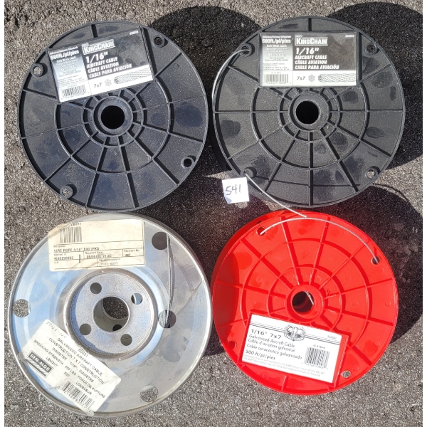 GALV. AIRCRAFT CABLE 1/16IN 