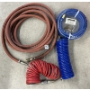 Image 1 : LOT OF 4 - AIR COMPRESSOR HOSES 
