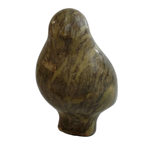 OWL FIGURE BY UNKNOWN ARTIST - STONE