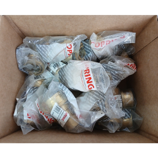 QTY OF TOPRING COUPLER HYDRAULICS - ISO "B" 1/2 (F) NPT BRASS