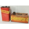 Image 1 : LOT OF 2 - GASOLINE & "NEVER TIP" 1 & 2GAL CANS