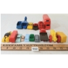 Image 6 : LOT OF 16 - PLASTIC VEHICLES - INCL MARX & FRICTION BUS