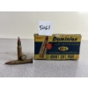Image 1 : AMMO: 20X DOMINION .22 HORNET 45GR. 