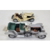 Image 3 : LOT OF 2 - FRANKLIN MINT DIECAST VEHICLES - INCL 1907 ROLLS ROYCE & JAGUAR SS-100