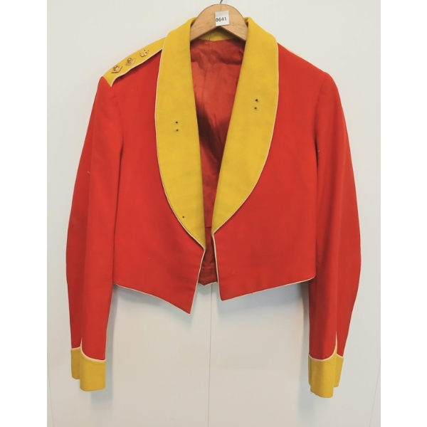 ARTILLERY OFFICER'S DRESS MESS JACKET W/ BATH STAR PIPS