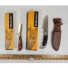 Image 1 : LOT OF 2 - HUNTSHIELD CANADIAN OUTDOORSMAN KNIVES