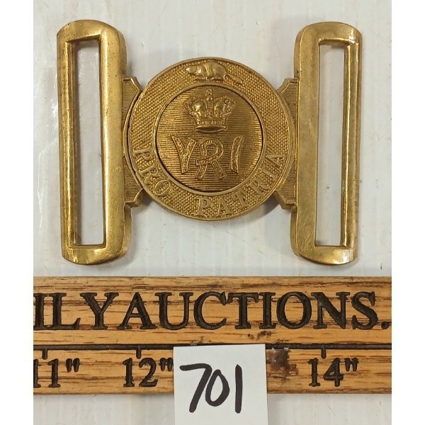 CDN VRI BRASS BELT BUCKLE