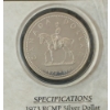 Image 1 : 1973 FCM RCMP SILVER DOLLAR