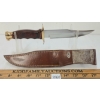 Image 4 : MUELA BOWIE KNIFE W/ LEATHER SHEATH