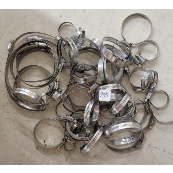 QTY OF HOSE CLAMPS