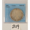 Image 3 : 1963 CDN SILVER DOLLAR - CCCS GRADED