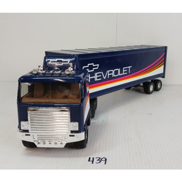 ERTL TIN CHEVROLET TRANSPORT TRUCK