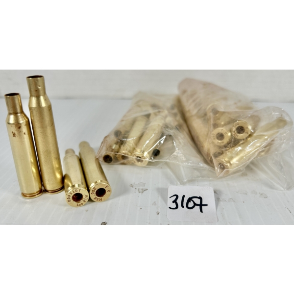BRASS: 13X 6 MM REM & 15X .280 REM