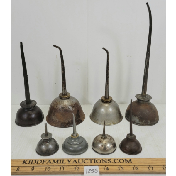 LOT OF 8 - VINTAGE OILERS