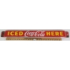Image 1 : 1952 "ICED COCA-COLA HERE" SSP PUSH BAR