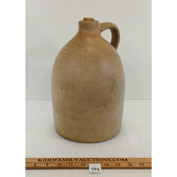 TURCOTTE & FILS MERCHANT JUG